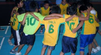 Nahualá gana de nuevo el mini voleibol