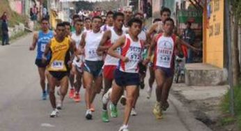 Los chapines ganadores en el Medio Maratón de Cobán