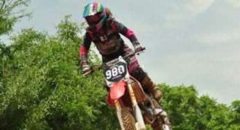 Vania Medrano campeona de motocross