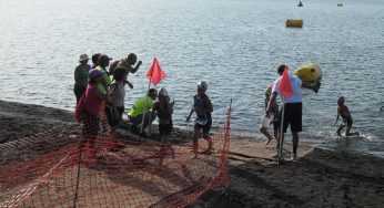 Triatlón capitalino gana en el Escolar
