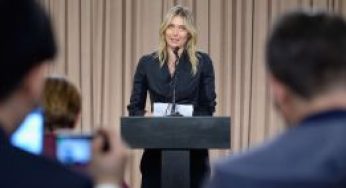 Sharapova anuncia que dio positivo en el Open de Australia