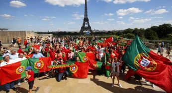 París se engalana para acoger hoy la gran final de la Eurocopa