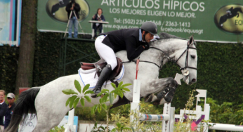 Sobre sus corceles Guatemala se viste de oro en salto de obstáculos