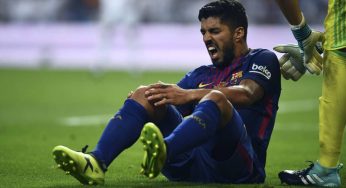 Más problemas en el Barça: Suárez estará un mes de baja