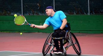 Julio Rueda enfrentó a la élite del tenis de campo en el US Open USTA