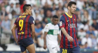 Alexis recuerda el día que vio llorar a Messi en el vestuario