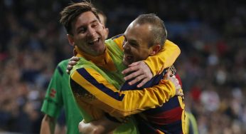 Messi: «Andrés, gracias por todos estos años de fútbol»