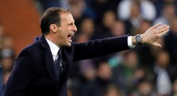 Allegri: «»Desafío a cualquiera a no tener una reacción así»