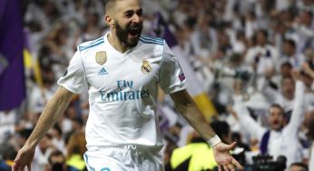El Milán estuvo observando a Benzema en el Bernabéu