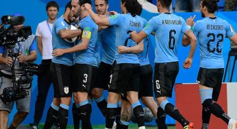 (((VIDEO))) Un gol de Suárez clasifica a Uruguay a la siguiente fase