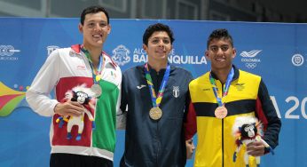 Luis Carlos Martínez escribe la historia de la natación dorada