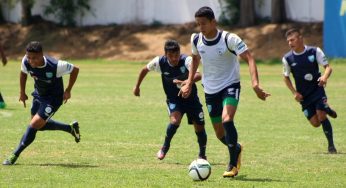 Sub 20 realiza trabajo táctico