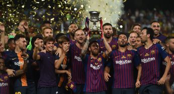 Messi alcanza los 33 títulos con el Barcelona y sobrepasa a Iniesta
