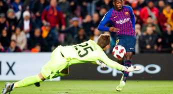 Dembélé comandó la remontada del Barcelona