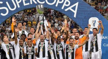 Juventus gana la Supercopa de Italia con gol de Ronaldo