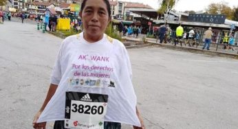 María Tun Cho completa el maratón de Los Ángeles