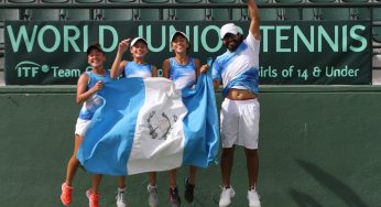 Equipo femenino de Tenis sobresale en eliminatoria regional de la WJT