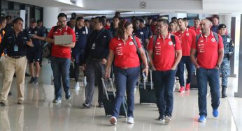 Selección de Costa Rica ya está en Guatemala junto con Navas