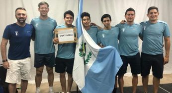 Guatemala consigue oro en el Campeonato Sudamericano de Squash Brasilia 2019