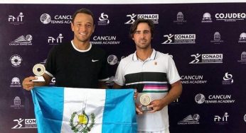 El tenista Wilfredo González es campeón de dobles en Cancún