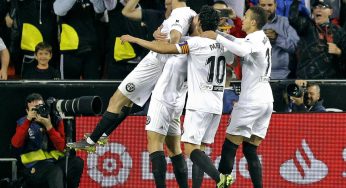 (((VIDEO))) Mira los goles de Guedes y Garay que le dieron la victoria al Valencia