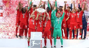 El Bayern se coronó campeón de su séptima Bundesliga consecutiva