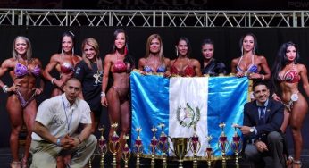 Guatemala revalida título en Centroamericano Femenino de Fisicoculturismo