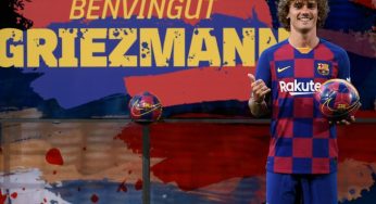 Griezmann enloquece a los fanáticos en su presentación