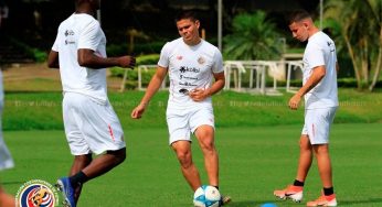 Selección Sub 23 de Costa Rica ya se encuentra en Guatemala