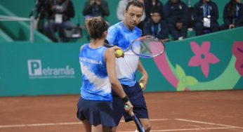 Andrea Weedon y Wilfredo González caen 0-2 en las semifinales de dobles mixtos y pelearán por la medalla de bronce