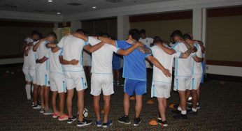 Selección Nacional realiza activación física en el hotel de concentración