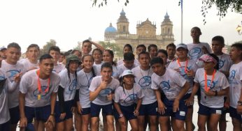Antorcha Centroamericana llega a la ciudad capital