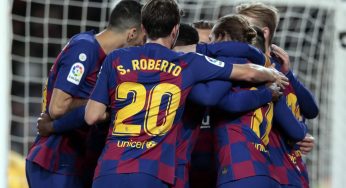 El Barcelona recupera el liderato de la mano de Lionel Messi