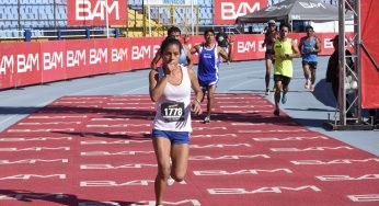 Merli Chalí es la reina de la San Silvestre en la capital