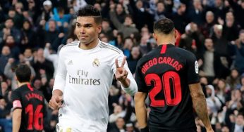 (((VIDEO ))) Casemiro se viste de goleador ante el Sevilla