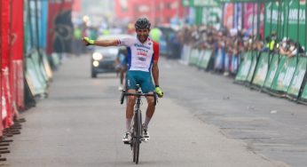 Un panameño es el líder de la vuelta