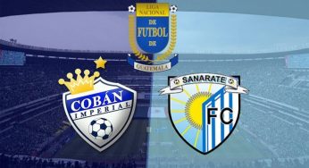 Alineación de Cobán Imperial ante Sanarate