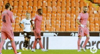 Valencia golea al Real Madrid
