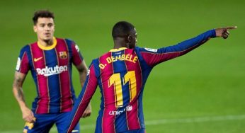 El Barça empató en su último partido del 2020