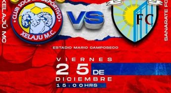 Xelajú M.C recibe a Sanarate en Navidad