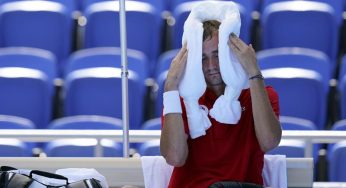 El calor en Tokio, un problema en el arranque del tenis