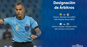 Árbitro uruguayo designado para la final de Copa América 2021