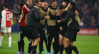 (((VIDEO))) Benfica sorprende al Ajax en Ámsterdam