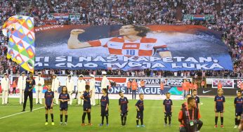 Luka Modrić alcanza 150 partidos en el Croacia 1-1 Francia