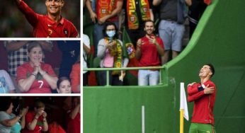 (((VIDEO))) Goles de Cristiano Ronaldo hacen llorar a su madre