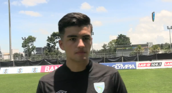 (((VIDEO))) Sub20: Jorge Moreno habla del futuro