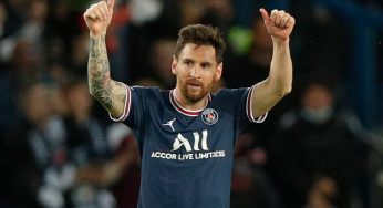 (((VIDEO))) «GOAT» tras el gol de Messi con el PSG
