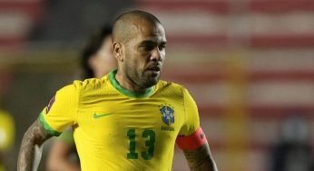 Dani Alves disputó su primer partido en prisión