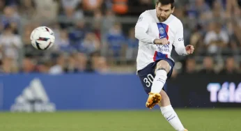 Messi bate récord goleador