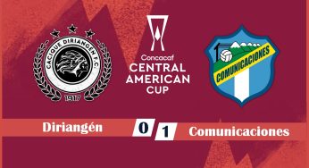 Copa Centroamericana – Diriangén 0-1 Comunicaciones – 10/08/2023